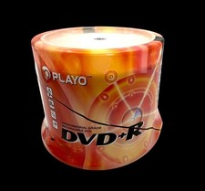 Playo 60PK DVD+R 4.7GB 120min 1-16x Professional Grade Recordable Discs picture