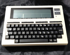 Vtg Radio Shack TRS-80 Model 100 Portable Computer w Guide Case Cables - Tested picture