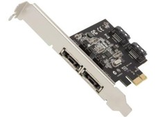 StarTech.com PEXESAT322I PCI-Express x1 Low Profile Ready SATA III (6.0Gb/s) 2 I picture