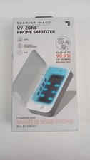 Sharper Image UV-Zone Phone Sanitizer PST01106 UV Cleaning Box White picture