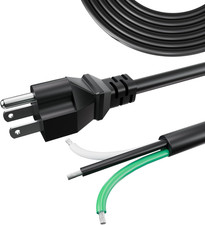 6Ft 12 Gauge 3 Prong Heavy Duty Replacement Power Supply Cord Cable 110V 115V 12 picture