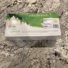 Preserve TONER Cartridge For HP Color LJ M451 YELLOW TRUColor USA New picture