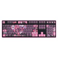Cartoon kuromi Transparent PBT Keyboard Keycap 108 Key f/ Cherry MX Keyboard picture
