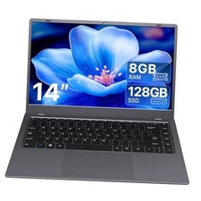 Laptop 14 Inch, 8GB RAM, 128GB SSD 8.0 GB 14 Inches Space Gray 128.0 GB picture