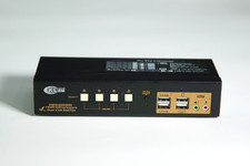 Klau 4Kx2K HDMI & Displayport 4 Port Dual KVM Switch picture