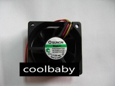 2pcs New Original Taiwan SUNON fan KDE2406PTB3 60*60*25MM 6025 24V 2.4W picture