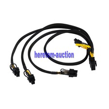 Inspir 5468 M5 M6 Server to GPU Graphics Card Power Cable 50cm 8pin to 4x8pin picture