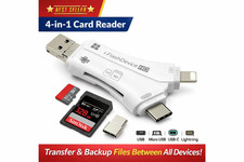4in1 USB i-Flash Drive Micro SD/TF Card Reader Adapter For iPhone iPad Android picture