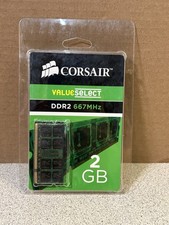 Corsair ValueSelect 2GB DDR2 667MHz Laptop Memory RAM VS2GSDS667D2 New Sealed picture