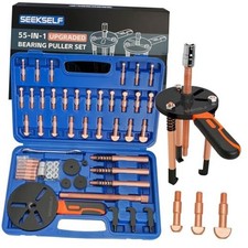 55-in-1 Bearing Puller Kit, Blind Hole Bearing Puller Set, Inner Outer  picture