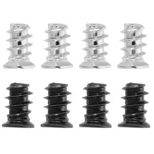 100Pcs M5 x 8mm Phillips Head Computer Case Fan Screws Kit, Silver/Black picture