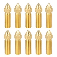 10Pcs Brass Nozzles 0.2mm M6 Thread for Carbon 3D Printers] picture