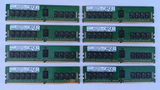 Samsung 128GB (8x16GB) DDR4-2400 ECC Server RAM 2Rx8 PC4-2400T (Lot of 8 16GB) picture