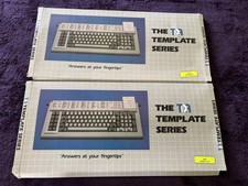 lot of 2 VINTAGE 1980s TDA Template Series templates (for Lotus & Wordstar) picture
