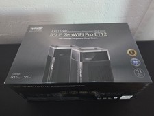 ASUS ZenWiFi Pro ET12 AXE11000 Tri-Band WiFi 6E AiMesh System Router (2-pack) picture