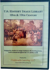 U.S. History Image Library 18th-19th Centuries 3,500+ CD-ROM Teachers Homeschool picture