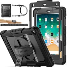 Case for iPad 5th Gen/6th Gen 9.7-inch, Shockproof with 360° Swivel Stand picture