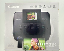 Canon SELPHY CP800 Photo Printer Open Box Never Used Original Packaging Black picture