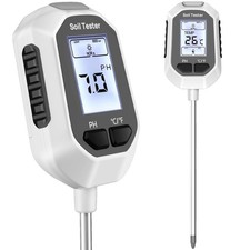 YAMRON 4-in-1 Soil Moisture Meter Digital Plant Temperature/Soil Moisture/pH Met picture