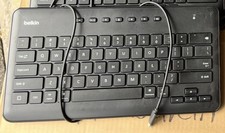 Belkin Wired Keyboard for iPad with Lighting Connector - Black - B2B124 picture
