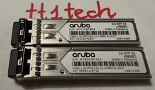 2x Aruba J4858D 1990-4395 1G SFP transceiver, LC SX 500m OM2 MMF, Aruba switches picture