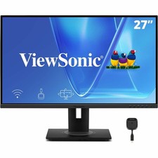 ViewSonic VG2748N 27 Inch 1080p Monitor, IPS Display with Wireless Casting and picture