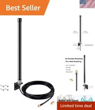 High Gain 10dBi Long Range Dual Band WiFi Antenna for Routers &  Cameras picture