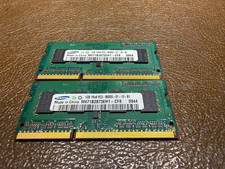 Samsung 2GB (2x1GB) DDR3 PC3-8500S 204-Pin SO-DIMM HMT112S6BFR6C-G7 picture