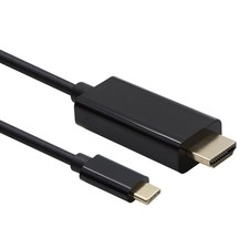 15 Pack of 3Ft USB Type C to HDMI Male Cable Black Color picture