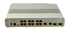 Cisco Catalyst 3560-CX WS-C3560CX-12PC-S 12-Port 240W PoE Ethernet Switch picture