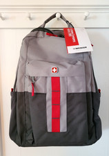 Swissgear Wenger Ero Pro 16 inch Gray Laptop Backpack With Tablet Pocket NWT picture