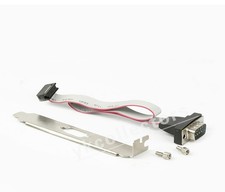 DB9 RS232 Serial Port Bracket Extension Cable 10 Pin 2.54mm Pitch for Motherboar picture