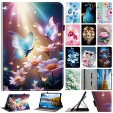 Flower Butterfly Tablet Case For iPad 11 10 9 8 7 6 5 Mini 3 4 5 6 7 Pro Air 1 2 picture
