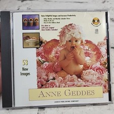 Anne Geddes Images and Productivity CD-Rom Windows 1998 Calendar Address Book picture