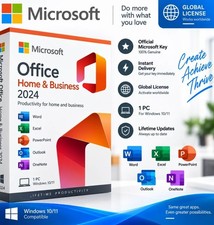 Microsoft Office 2024 Home & Business | 1 PC/Mac | Account Bind KEY RRP: 299.99 picture