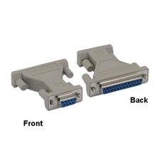 Kentek DB9 to DB25 Serial LoopBack Tester Female/Female Diagnose Data Signal picture