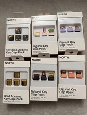 North Figural Key Cap Pack Lot Of 6 Packs New picture