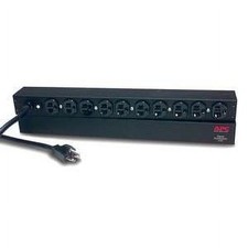 APC Basic Rack 2.4kVA Power Distribution Unit, 10 NEMA 5-20R Outlets, 120V, 1U picture
