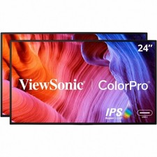 Viewsonic VP2468A_H2 24IN COLORPRO 1080P DUAL PACK HEAD-ONLY IPS DOCKING MONITOR picture