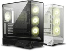 MSI MAG PANO 130R PZ Black ATX Mid-Tower Case Panoramic Tempered Glass PC picture