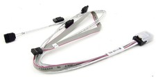 Supermicro CBL-0476L Mini SAS SFF-8087 to 4x SATA RAID Controller Cable Cord picture