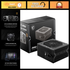 550W Compact Power Supply, 80+ Bronze, Low-Noise Fan, Active PFC, 5 Year Warrant picture