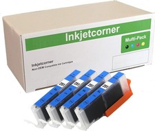 4-Pack of CLI-251XL High-Yield Cyan Ink Cartridges - 500 Page Capacity picture