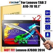 2Pcs Lenovo Tab 2 10.1 A10-70F / LC Tab 3 10  Tempered Glass Screen Protector picture