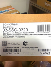 SonicWall SonicWave 681 AP Secure Cloud WiFi Mgmt 03-SSC-0329 picture
