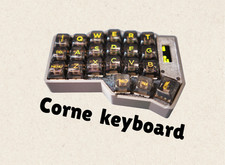Corne Split Keyboard, DIY kit, 42 keys, Wired and Wireless, Hot Swap, Ergonomic picture