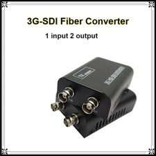 3G-SDI Fiber Optic Extender Converter Extend up to 20km 1080P 1input 2output picture