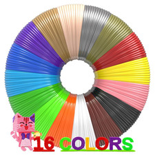 3D Pen Filament 160 Feet, 16 Colors, Each Color 10 Feet, 250 Stencils Ebooks picture