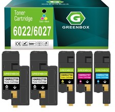 GREENBOX Compatible Laser Toner Set for Xerox 6022NI/6027NI CMYK 106R02756-59 picture