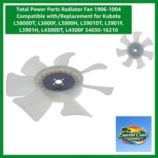Total Power Parts Radiator Fan 1906-1004 Compatible with/Replacement for Kubo... picture